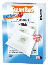 CLEANBAG Microfleece+ Dustbag Nilfisk Elite Extreme King 4+1