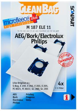 CLEANBAG Microfleece+ Dustbag M 187