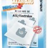 CLEANBAG Microfleece Støvsugerpose AEG Gr.28 4+1