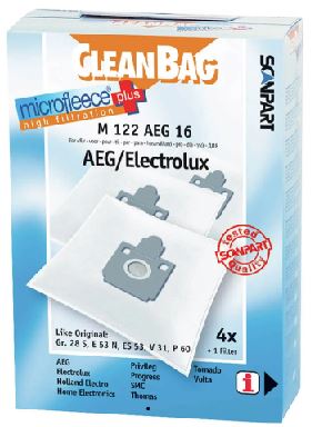 CLEANBAG Microfleece Støvsugerpose AEG Gr.28 4+1