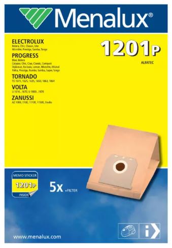 Menalux Støvsugerposer 1201 P