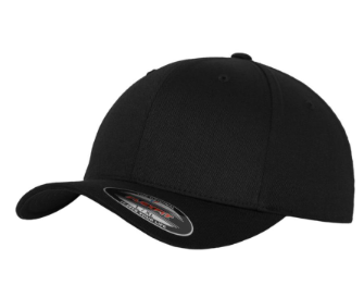 Flexit wooly combed caps  Sort/Sort L/XL