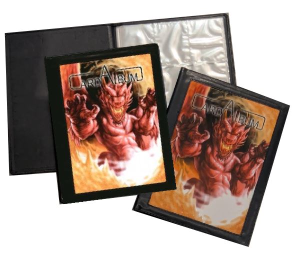 Card Way Easley: 9-Pocket Portfolio Dragon - Tauschordner - Collectors Album - Samlelalbum - Magic -