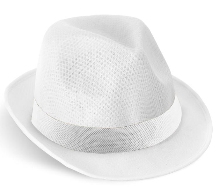 Hatt Manolo Poli Hvit