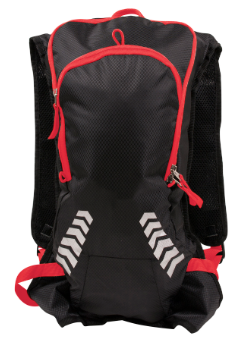 Hydration Sort/Rød Ryggsekk