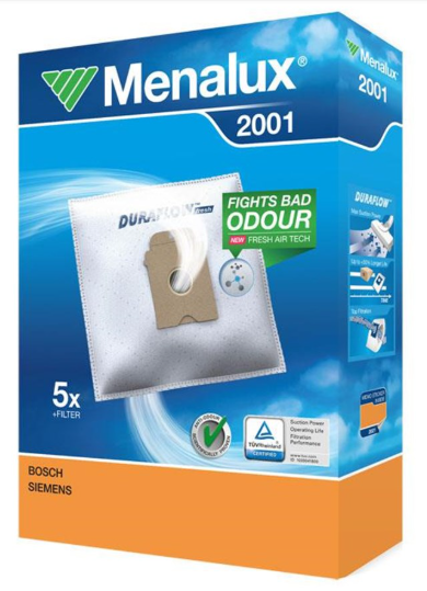 MENALUX Støvsugerposer 2001