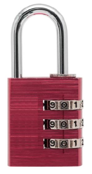 Hengelås alu kode 30mm