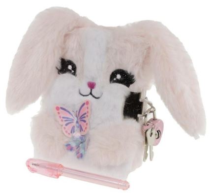 DAGBOK MINI M/PENN KANIN 10,8X8,5CM TINKA