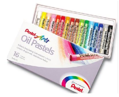 Pentel oil pastels 16 FARGER