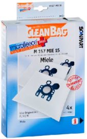 CLEANBAG Microfleece+ Dustbag Miele F/J/M 4+1