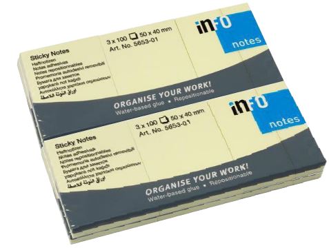 Gule lapper små 38x51 (12STK)