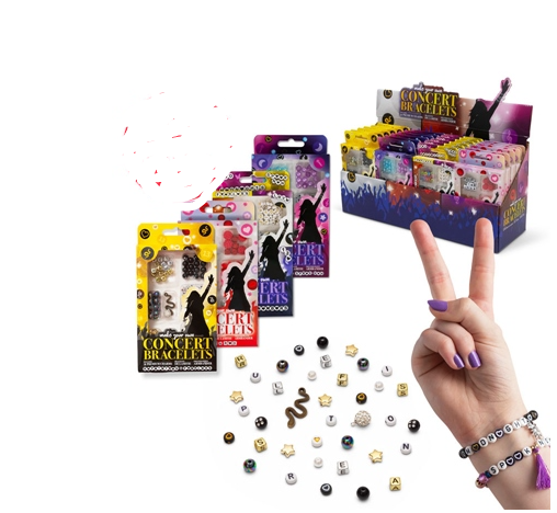 Perlesett liten, Concert Bracelets - Small Box