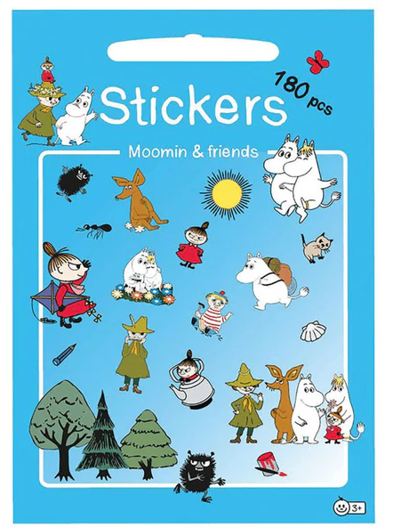 Klistremerker Mummi, Moomin Stickers Friends w. 180 stickers