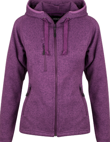 Madeline Fleecejakke Fiolett S