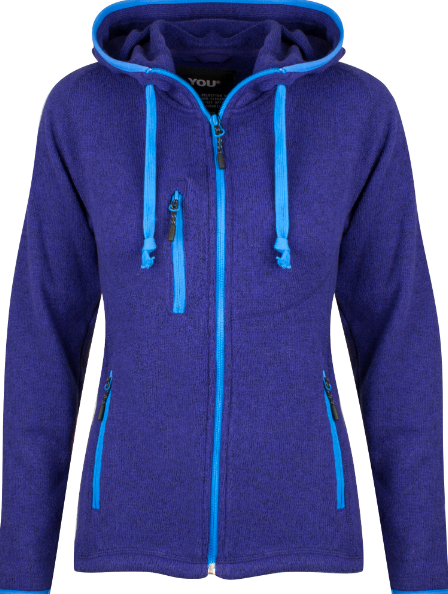 Madeline Fleecejakke Lilla turkis S