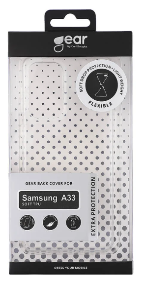 Mobildeksel TPU Transparent - Samsung A33