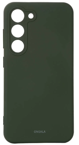 ONSALA Mobildeksel Silikon Olive Green - Samsung S23+ 5G