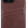 Mobildeksel PU Brun - iPhone 14 Pro Max