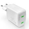 Puro MiniPro Vegglader 2x USB-C 35W GaN - Hvit