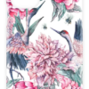 ONSALA COLLECTION Mobildeksel Soft Pink Crane iPhone 11
