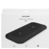 Qi Dual Wireless charger, 2x 10W, USB-C Cable 1m