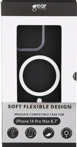 Gear Mobildeksel TPE/PC MagSeries Transparent - iPhone 14 Pro Max