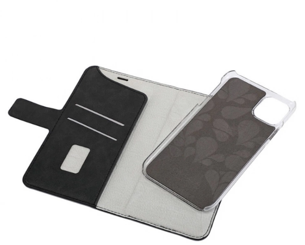 Onsala Lommebokveske iPhone 12 / 12 Pro Midnight Black