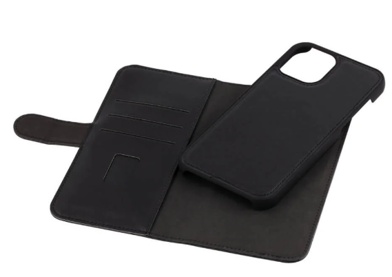 GEAR Lommebokdeksel 2-i-1 Svart - iPhone 12 Pro Max