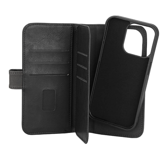 GEAR Mobiltelefondeksel 2-i-1 7 Kortrom MagSeries Svart - iPhone 15 Pro