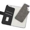 ONSALA Eco Wallet 2 card Recycled MagSeries iPhone 16 Black