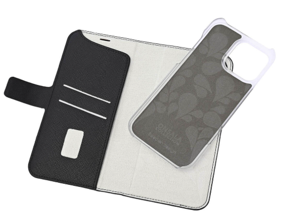 ONSALA Eco Wallet 2 card Recycled MagSeries iPhone 16 Pro Max Black