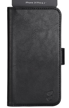 GEAR Lommebokdeksel Svart - iPhone 14 Pro