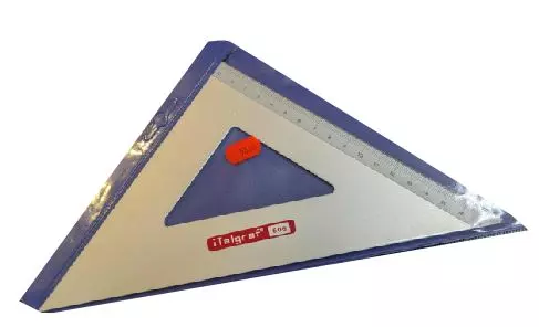 Italgraf 806 Vinkellinjal 45 17 cm