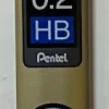 Blyminer Pentel 0.2 HB (10stk)