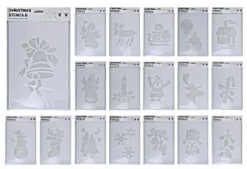 Sjablonger ass. julemotiv