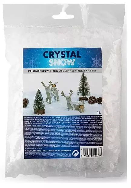 JUL SNØKRYSTALLER 1 LITER