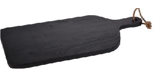SKJÆREBRETT TRE 50x19cm SORT