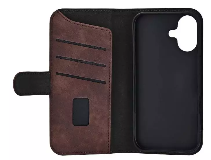 GEAR Classic 3 card Recycled MagSerie iPhone 17 Brown