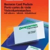 Selvklebende visittkortlomme 3L