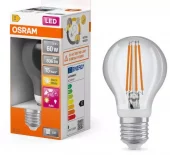 Lyspære LED Classic Motion & Daylight Sensor 7,3W 827 Clear E27