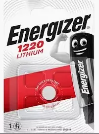 ENERGIZER CR1220 LITHIUM 3V