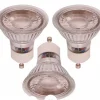 GU10 LED 3W 220 Lumen (35 watt) 3 pk.