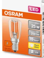 Osram LED Special T26 2,8W 827 Clear E14