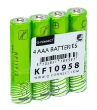 Batteri Q-Connect alkalisk LR03/AAA 1.5V 4pk