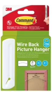 Command Wire 1 Hook+2 Strips 17041-1