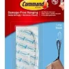 3M Command Oval transparent krok, 1 krok 2