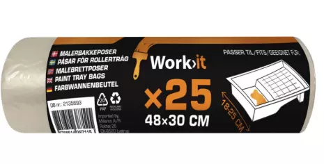Work>it® malingsbrettposer 48×30 cm rulle med 25