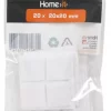 HOME It® selvklebende filtputer 20 x 20 mm