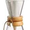 Chemex Bonded, Kjegle, Éngangskaffefilter, Papir, Hvit, 100 stykker