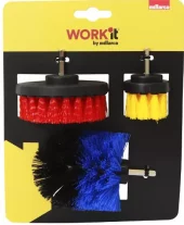 Børster til bormaskin, 3 stk